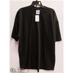 MENS SIZE XLARGE BLACK T-SHIRT BAGGY SLEEVE