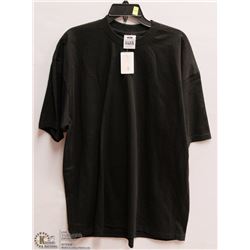 MENS SIZE XLARGE BLACK T-SHIRT BAGGY SLEEVE