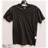 Image 1 : MENS SIZE SMALL COTTON FABRIC BLACK T-SHIRT