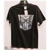 Image 1 : MENS SIZE SMALL TRANSFORMERS BLACK T-SHIRT