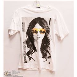 MENS SIZE SMALL TITS PALM TREE SHADES T-SHIRT