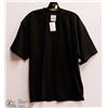 Image 1 : MENS SIZE XLARGE BLACK LOOSE FIT T-SHIRTS