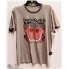 Image 1 : MENS SIZE LARGE ROCKBAND GREY T-SHIRT