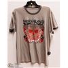 Image 1 : MENS SIZE SMALL ROCKBAND GREY T-SHIRT