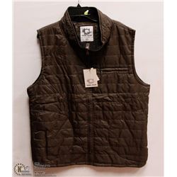 MENS SIZE 2 XLARGE ATHLETIC BROWN VEST