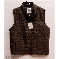 MENS SIZE 2 XLARGE ATHLETIC BROWN VEST