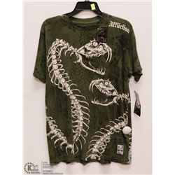 MENS SIZE LARGE VIPER SKELETON PATTERN
