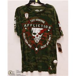 MENS SIZE LARGE 73RD AIRBORNE AFFLICTION