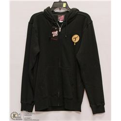 MENS SIZE SMALL TITS ZIP UP HOODIE "ONE MIC"