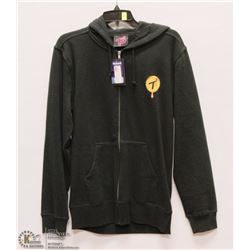 MENS SIZE SMALL TITS ZIP UP HOODIE "ONE MIC"