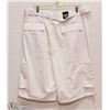 Image 1 : MENS SIZE 38 KLAY BRAND WHITE CARGO SHORTS