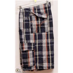 MENS SIZE 30/14 ASK JEANS PREMIUM WHITE SHORTS