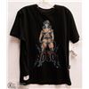 Image 1 : MENS SIZE 2 XLARGE CORD BOARD ROBOT BLACK T-SHIRT