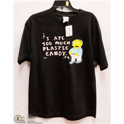 MENS SIZE LARGE RALPH WIGHAM "I ATE TOO MUCH