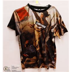 MENS SIZE MEDIUM ITALIAN VINTAGE GRAPHIC T-SHIRT