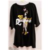 Image 1 : MENS SIZE 2 XLARGE TITS CARAMEL QUEEN BLACK T-SHIRT