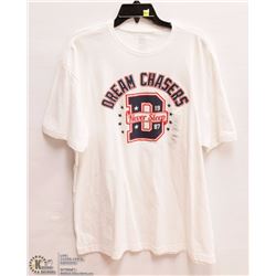 MENS SIZE XLARGE DREAM CHASERS NEVER SLEEP WHITE