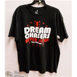 MENS SIZE XLARGE DREAM CHASERS NEVER SLEEP