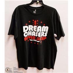 MENS SIZE XLARGE DREAM CHASERS NEVER SLEEP