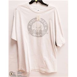 MENS SIZE XLARGE INTELLIGENT DESIGN HEATHERED GREY