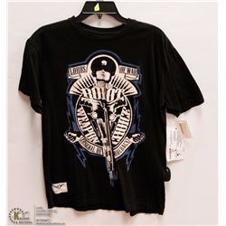 MENS SIZE SMALL CARDBOARD ROBOT BLACK