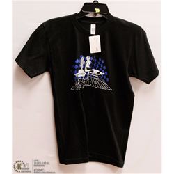 MENS SIZE SMALL STREET RACING GRAPHIC BLACK