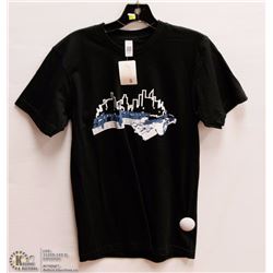 MENS SIZE SMALL STREET RACING BLACK T-SHIRT