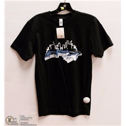 MENS SIZE SMALL STREET RACING BLACK T-SHIRT