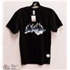 Image 1 : MENS SIZE SMALL STREET RACING BLACK T-SHIRT