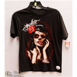 MENS SIZE SMALL SULLEN SUGAR SKULL PIN UP GRAPHIC