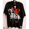 Image 1 : MENS SIZE XSMALL HOSSTEE "I HEART HATERS" BLACK