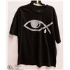 Image 1 : MENS SIZE XLARGE CHRISTIAN FISH WITH THE EYE OF