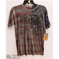 MENS SIZE SMALL AMERICAN AFFLICTION GRAPHIC T-SHIRT