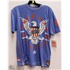 Image 1 : MENS SIZE LARGE AMERICAN FIGHTER BLUE T-SHIRT