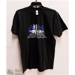 MENS SIZE MEDIUM STREET RACING BLACK T-SHIRT
