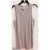Image 1 : MENS SIZE 3 XLARGE GREY RIBBED ATHLETIC TANK TOP