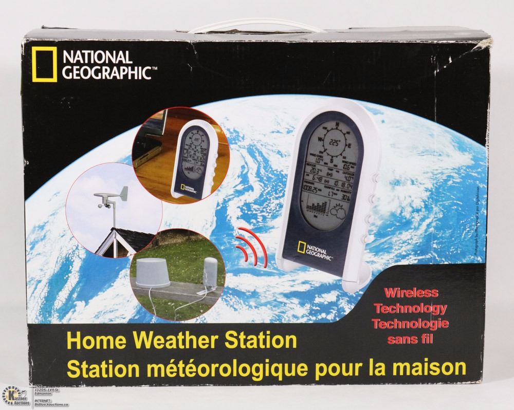 NATIONAL GEOGRAPHIC HOME WEATHER STATION