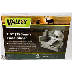 NEW VALLEY SPORTSMAN 7.5" FOOD SLICER