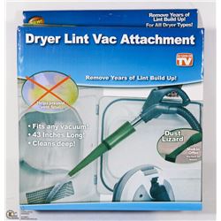 NEW 43" LONG DRYER LINT VAC ATTACHMENT