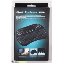 NEW BACKLIT MINI KEYBOARD WITH BUILT IN MOUSE