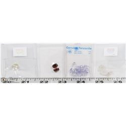 #27-GENUINE CITRINE(4-4.5CT), TANZANITE(CT),