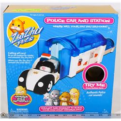 NEW ZHU ZHU POLICE CAR & STATION