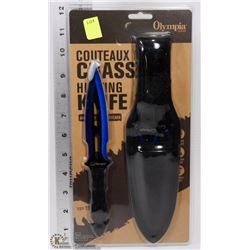NEW OLYMPIA EDGE 3PC THROWING KNIVES W/ SHEATH