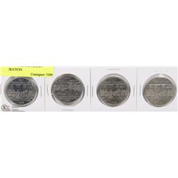 LOT OF 4 1867-1982 CANADIAN CONFEDERATION