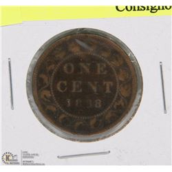 1888 CANADIAN LARGE PENNY