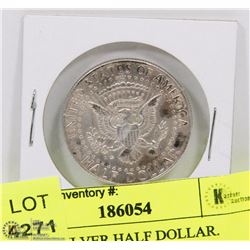 1964 US SILVER HALF DOLLAR.