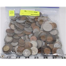 BAG OF WORLD MONEY AND TOKENS