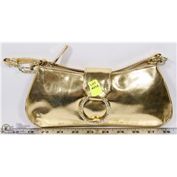 GOLD EVENING PURSE