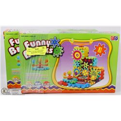 BUNDLE OF TWO ,81PCS FUNNY BRICKS,BATTERY OPERATED