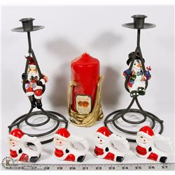 FLAT OF CHRISTMAS DECORATIONS